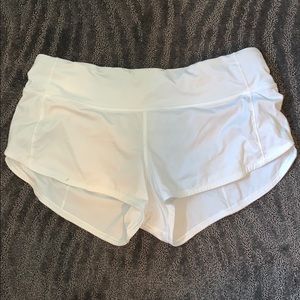 lululemon speed shorts